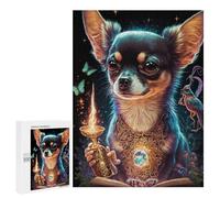 Jigsaw Puzzle 500 PCS for Adults Magical Enchanted Canine Jigsaw for Adults Toy Wall Decor Home Decoration for Birthday, Chrismas 500 PCS