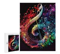 Jigsaw Puzzle 500 PCS for Adults Musical Symphony V2 Adult Jigsaw Puzzle Relaxing Games Precision Cutting Deal As Gifts for The Whole Family 500 PCS