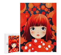 Jigsaw Puzzle 500 PCS for Adults Red Hair Cute Baby Adult Jigsaw Puzzle Relaxing Games Precision Cutting Deal As Gifts for The Whole Family 500 PCS