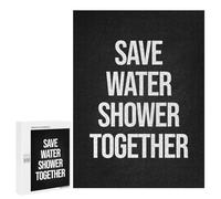 Jigsaw Puzzle 500 PCS for Adults Save Water Adult Jigsaw Puzzle Relaxing Games Precision Cutting Deal As Gifts for The Whole Family 500 PCS