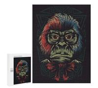 Jigsaw Puzzle 500 PCS for Adults Smart Monkey Jigsaw for Adults Toy Wall Decor Home Decoration for Birthday, Chrismas 500 PCS