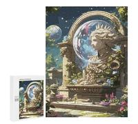 Jigsaw Puzzle 500 PCS for Adults Space Apollo Adult Jigsaw Brain Teaser Game Birthday Present Help The Brain Exercise 500 PCS