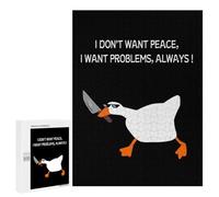 Jigsaw Puzzle 500 PCS for Adults Untitled Goose Crazy 2 Jigsaw for Adults Hands-on Game Wall Decoration Help The Brain Exercise 500 PCS
