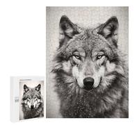 Jigsaw Puzzle 500 PCS for Adults Wolf Animals Jigsaw for Adults Hands-on Game Wall Decoration Help The Brain Exercise 500 PCS
