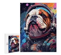 Jigsaw Puzzle 500 PCS for Teenagers Space Dog Explorer-29 Adult Jigsaw Puzzles Improve Memory Difficult And Challenge Christmas Birthday Gifts 500 PCS