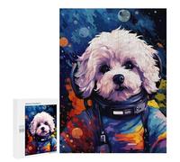 Jigsaw Puzzle 500 PCS for Teenagers Space Pooch Adventure Jigsaws for Adults Puzzle Improve Memory Educational Challenge Unique Birthday And Gifts 500 PCS