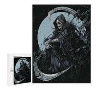 Jigsaw Puzzle 500 PCS for Teenagerss Midnight Reaper Teenagers Puzzles DIY Toys Wall Decoration Help The Brain Exercise 500 PCS