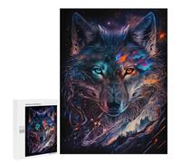 Jigsaw Puzzle 500 PCS for Teenagerss Nebula Wolf V3 Puzzles for Adults Family Game Home Decoration for Birthday, Chrismas 500 PCS