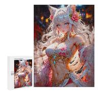 Jigsaw Puzzle 500 PCS Foxfire Enchantress Jigsaw Puzzles for Teenagerss Hand Speed Race Fun Activities at Home Challenging Game And Family Play 500 PCS