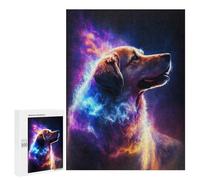 Jigsaw Puzzle 500 PCS Galactic Canine Majesty -2 Adult Puzzles Toy Wall Decor Birthday Present Deal As Gifts for The Whole Family 500 PCS