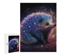 Jigsaw Puzzle 500 PCS Magical Hedgehog Illumination Jigsaws for Adults Toy Wall Decor Difficult Hard Unique Gifts for Birthday And Christmas 500 PCS