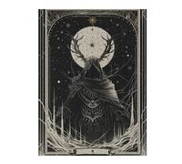 Jigsaw Puzzle 500 PCS Midnight Sentinel Jigsaw for Adults Toy Wall Decor Staycation Kill Time Unique Birthday And Gifts 500 PCS