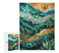 Jigsaw Puzzle 500 PCS Mystic Dune Kintsugi Art Jigsaws for Adults Toy Wall Decor Pattern Assembly Deal As Gifts for The Whole Family 500 PCS