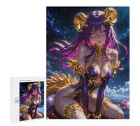 Jigsaw Puzzle 500 PCS Purple Anime Girl Princess Jigsaws for Adults Puzzle Birthday Present Difficult And Challenge Challenging Game Gifts 500 PCS