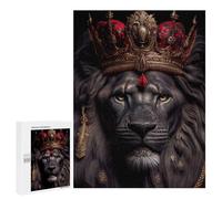 Jigsaw Puzzle 500 PCS Regal Lion Majesty -1 Jigsaws for Adults Anti-Stress Toys Staycation Kill Time Help The Brain Exercise 500 PCS