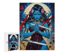 Jigsaw Puzzle 500 PCS The Black Flame of Creation Jigsaws for Adults Toy Wall Decor Pattern Assembly Deal As Gifts for The Whole Family 500 PCS