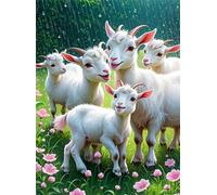 Jigsaw Puzzle 500 piece,Animal Sheep Puzzles for Adults,Educational Game Challenge Toy 500 Pieces DIY puzzles Family Decoration puzzle