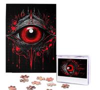 Jigsaw Puzzle 500 Piece Eye of Hell Puzzles for Adults Custom Puzzles from Photos Personalized Picture Wooden Puzzle Gifts for Family Wedding Birthdays Anniversaries