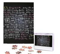 Jigsaw Puzzle 500 Piece Math Formula Puzzles for Adults Custom Puzzles from Photos Personalized Picture Wooden Puzzle Gifts for Family Wedding Birthdays Anniversaries