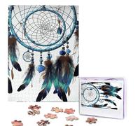 Jigsaw Puzzle 500 Piece Native American Dream Catcher Puzzles for Adults Custom Puzzles from Photos Personalized Picture Wooden Puzzle Gifts for Family Wedding Birthdays Anniversaries