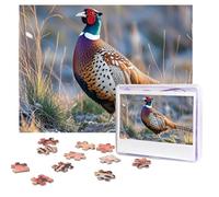 Jigsaw Puzzle 500 Piece Pheasants Animals Puzzles for Adults Custom Puzzles from Photos Personalized Picture Wooden Puzzle Gifts for Family Wedding Birthdays Anniversaries