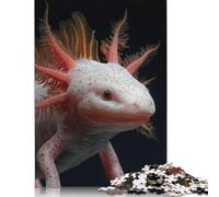 Jigsaw Puzzle 500 Pieces Axolotl Square Puzzles for Adults And Wooden Puzzles Home Decoration Puzzle Toys 500pcs (52x38cm)