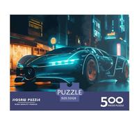 Jigsaw Puzzle 500 Pieces Futuristic Supersport Car Square Puzzles for Adults And Wooden Puzzles Home Decoration Puzzle Toys 500pcs (52x38cm)