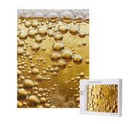 Jigsaw Puzzle 500 Pieces Puzzles for Adults, Beer Bubble Printed Game Jigsaw Puzzles for Home Wall Decor Gifts, 15 x 20.4 Inch