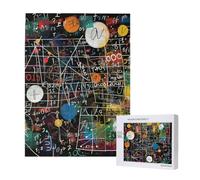 Jigsaw Puzzle 500 Pieces Puzzles for Adults, Math Formula Printed Game Jigsaw Puzzles for Home Wall Decor Gifts, 15 x 20.4 Inch