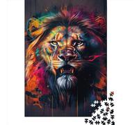 Jigsaw Puzzle 500 Pieces The Pride Lion Square Puzzles for Adults And Wooden Puzzles Home Decoration Puzzle Toys 500pcs (52x38cm)