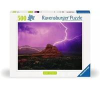 Ravensburger Puzzle 12000779 - Pinke Gewitterstimmung - 500 Teile Puzzle für Erw