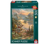 Jigsaw Puzzle 500 PQ T.Kinkade By The Lake