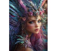 Jigsaw Puzzle 5000 Piece, Beautiful Woman Puzzles for Adults 5000, Jigsaw Puzzle Games Classic Educational, Wooden Puzzles, The Impossible Challenge, for Home Wall Decoration Gift BXHZW1-748