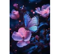Jigsaw Puzzle 5000 Piece, Butterfly Bouquet Puzzles for Adults 5000, Jigsaw Puzzle Games Classic Educational, Wooden Puzzles, The Impossible Challenge, for Home Wall Decoration Gift BXHZW1-386