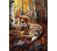 Jigsaw Puzzle 5000 Piece, Deer Animals Puzzles for Adults 5000, Jigsaw Puzzle Games Classic Educational, Wooden Puzzles, The Impossible Challenge, for Home Wall Decoration Gift BXHZW1-608