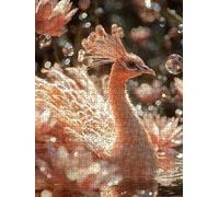 Jigsaw Puzzle 5000 Piece, Flesh Colored Peacock Puzzles for Adults 5000, Jigsaw Puzzle Games Classic Educational, Wooden Puzzles, The Impossible Challenge, for Home Wall Decoration Gift BXHZW1-777
