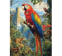Jigsaw Puzzle 5000 Piece, Forest Animals Puzzles for Adults 5000, Jigsaw Puzzle Games Classic Educational, Wooden Puzzles, The Impossible Challenge, for Home Wall Decoration Gift BXHZW1-785