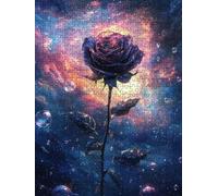 Jigsaw Puzzle 5000 Piece, Rose Thorn Puzzles for Adults 5000, Jigsaw Puzzle Games Classic Educational, Wooden Puzzles, The Impossible Challenge, for Home Wall Decoration Gift BXHZW1-400