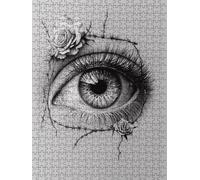Jigsaw Puzzle 5000 Piece, Spike Rose Puzzles for Adults 5000, Jigsaw Puzzle Games Classic Educational, Wooden Puzzles, The Impossible Challenge, for Home Wall Decoration Gift BXHZW1-509