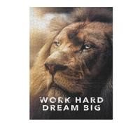 Jigsaw Puzzle 52x38cm/1000pcs Empower Your Ambition Today! Jigsaw Anti-Stress Toys But Fun And Humorous Deal As Gifts for The Whole Family 52x38cm/1000pcs