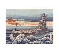 Jigsaw Puzzle 52x38cm/1000pcs for Adults Amagi Class Battlecruiser Adult Jigsaw Puzzle Relaxing Games Difficult Hard for Birthday, Chrismas 52x38cm/1000pcs