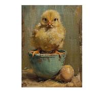 Jigsaw Puzzle 52x38cm/1000pcs for Adults Chicken Puzzle for Adults Relax Games Perfect Decoration for Birthday, Chrismas 52x38cm/1000pcs