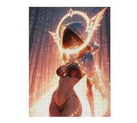 Jigsaw Puzzle 52x38cm/1000pcs for Adults Glowing Angel Adult Jigsaw Puzzle Relaxing Games Difficult Hard for Birthday, Chrismas 52x38cm/1000pcs