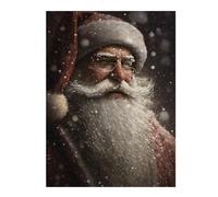 Jigsaw Puzzle 52x38cm/1000pcs for Adults Santa Claus II Puzzle for Adults Relax Games Perfect Decoration for Birthday, Chrismas 52x38cm/1000pcs