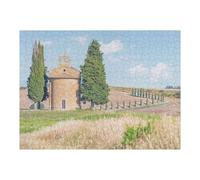 Jigsaw Puzzle 52x38cm/1000pcs for Adults Tuscany Landscape Adult Jigsaw Puzzle Relaxing Games Difficult Hard for Birthday, Chrismas 52x38cm/1000pcs