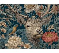 Jigsaw Puzzle 6000 Piece, Deer Flower Puzzles for Adults Puzzle Games Educational Game Jigsaws Puzzles for Adults, Fun Challenging Family Game Activities, for Wall Decor Gifts R1KH-532