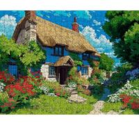 Jigsaw Puzzle 6000 Piece, Garden Landscape Puzzles for Adults Puzzle Games Educational Game Jigsaws Puzzles for Adults, Fun Challenging Family Game Activities, for Wall Decor Gifts R1KH-428