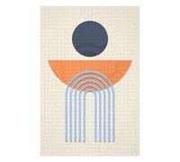 Jigsaw Puzzle 75x50cm/1000pcs for Adults Geometric Shapes E Puzzle for Adults Relax Games Perfect Decoration for Birthday, Chrismas 75x50cm/1000pcs