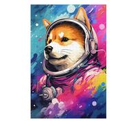 Jigsaw Puzzle 75x50cm/1000pcs for Adults Space Dog Adventure-378 Teenagers Puzzles Hands-on Game Hand Speed Race Deal As Gifts for The Whole Family 75x50cm/1000pcs