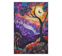 Jigsaw Puzzle 75x50cm/1000pcs for Adults Twilight Forest Mosaic Puzzle for Adults Relax Games Perfect Decoration for Birthday, Chrismas 75x50cm/1000pcs